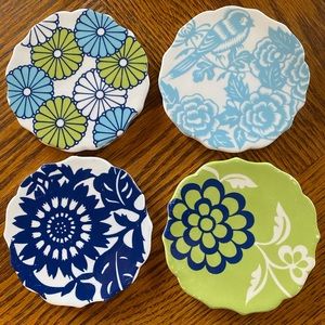 Ceramic coaster set of 4